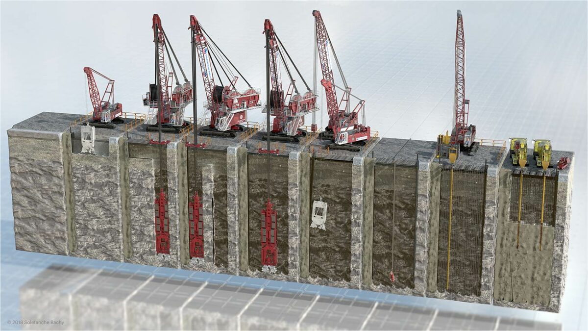 Bachy Soletanche Diaphragm Wall Specialist Contractor